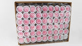 Preserved roses Kiara  6 cm - 1,80€/rose Bulk 432 heads - bridal pink