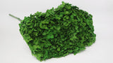 Preserved hydrangea Anna - 1 head - Emerald green