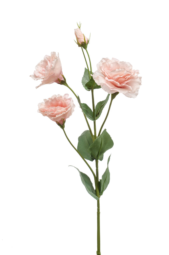 Lisianthus artificiels - 1 tige - Rose clair