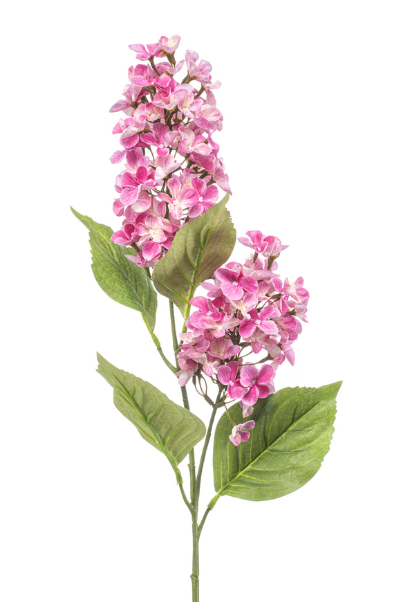 Hortensia Peegee artificiel - 1 tige - Rose