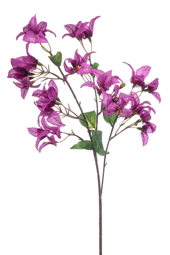 Bougainvillier artificiel - 1 branche - Violet
