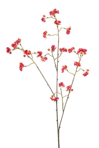 Fusario artificiale - 1 ramo - rosso fucsia