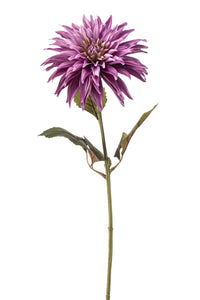 Dalia artificiale - 1 stelo - Viola
