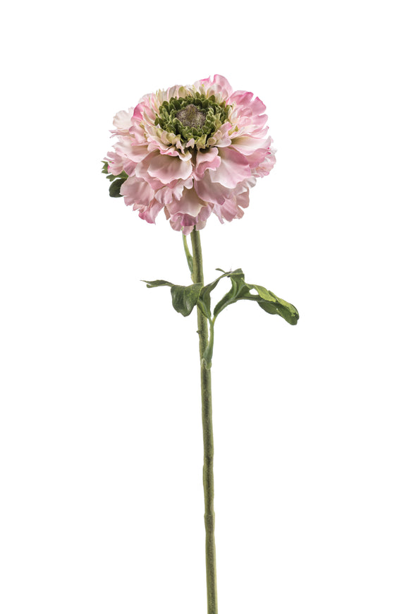 Renoncules artificielles - 1 tige - Rose clair