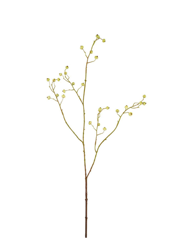 Baies artificielles - 1 branche - Vert